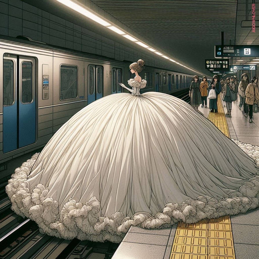 Subway Ride 80 by AIGownLover on DeviantArt
