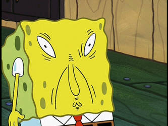 Spongebob funny face