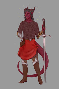 Cupcake, paladin tiefling