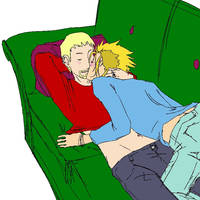..Couch by Nire-Chan, color'd