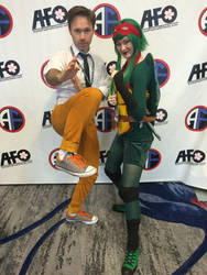 TMNT Cosplay + Leo 2k3 voice actor!