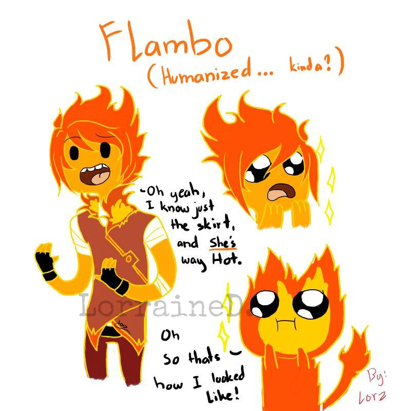 Kinda Humanized Flambo