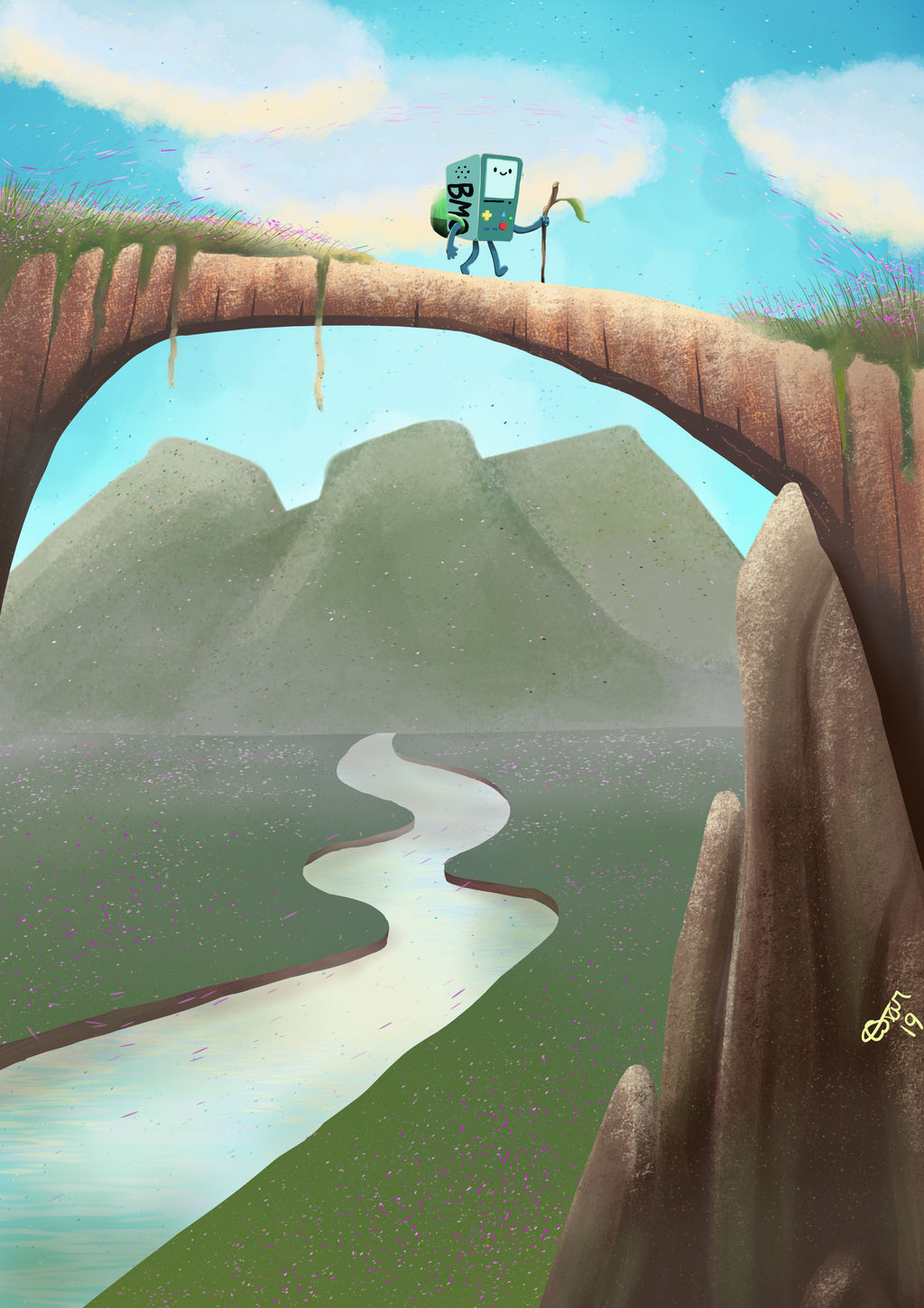 Adventure Time BMO Fanart by TaoCesar on DeviantArt