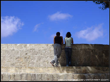 Admiring the view