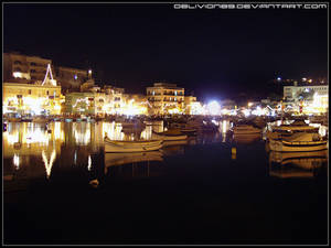 Marsascala by night