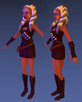 Ahsoka ready for rigging