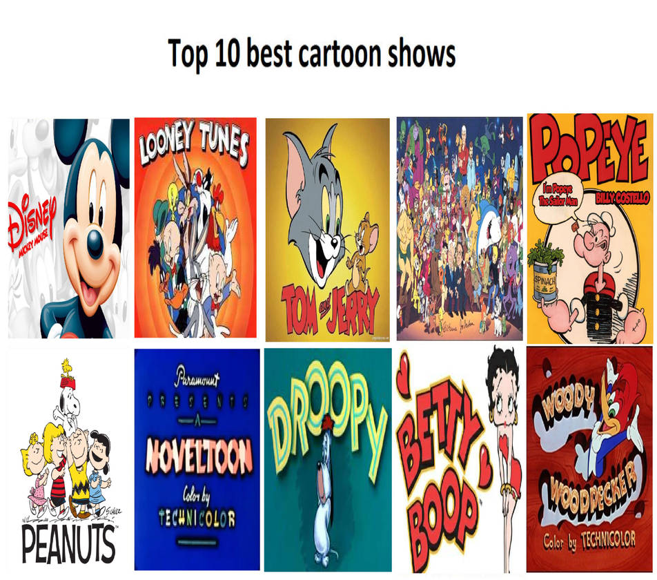 Top 10 Best Cartoon Shows By Perro2017 On DeviantArt top-10-best-cartoon-shows-by-perro2017-on-deviantart