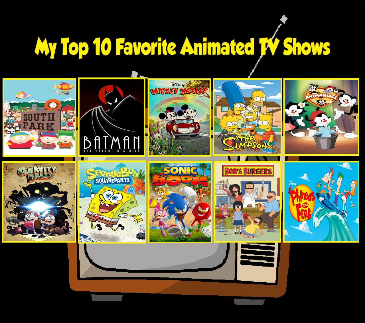 My Top 10 Favorite Animated TV Shows by Perro2017 on DeviantArt