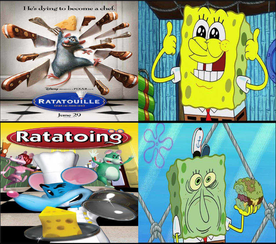 Spongebob React Yes Ratatouille and No Ratatoing by Perro2017 on DeviantArt