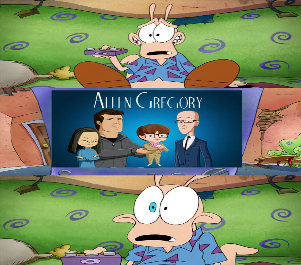 Rocko Don't Like To Watch Allen Gregory by Perro2017 on DeviantArt