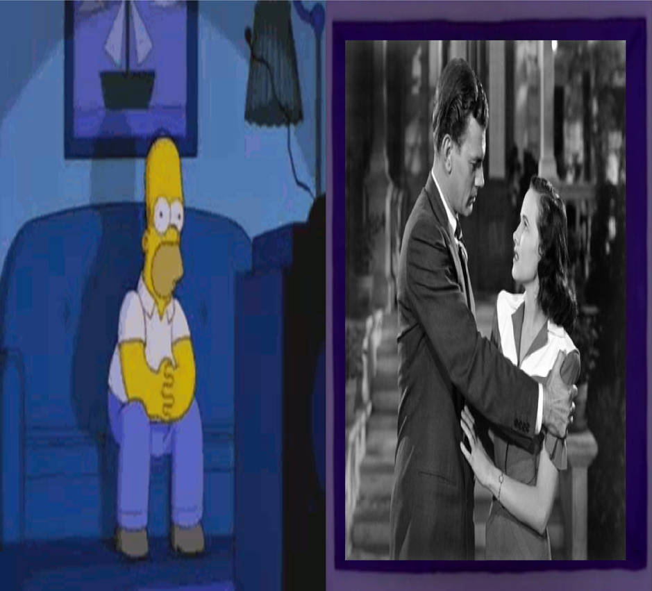 Homer Simpson Watches Shadow of a Doubt by Perro2017 on DeviantArt