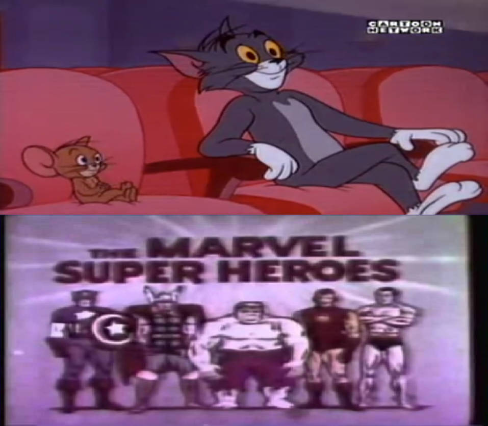 Tom and Jerry Watch Marvel Super Heroes by Perro2017 on DeviantArt