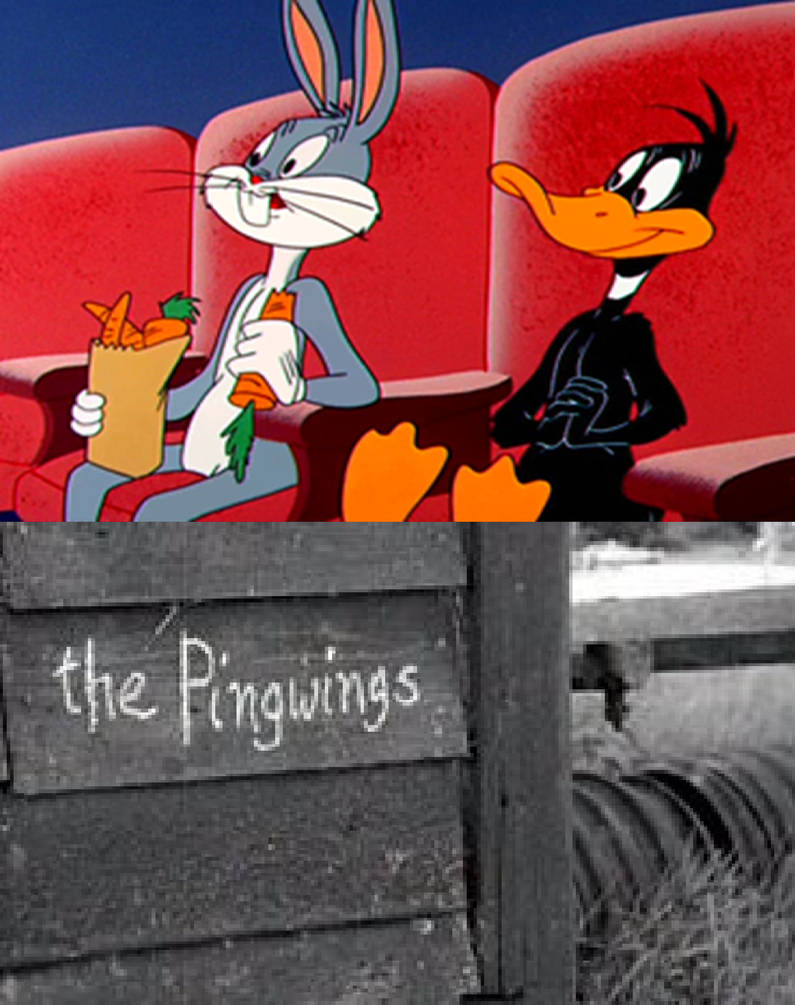 Pingwin Gus Bugs and Daffy Watch The Pingwings by Perro2017 on DeviantArt
