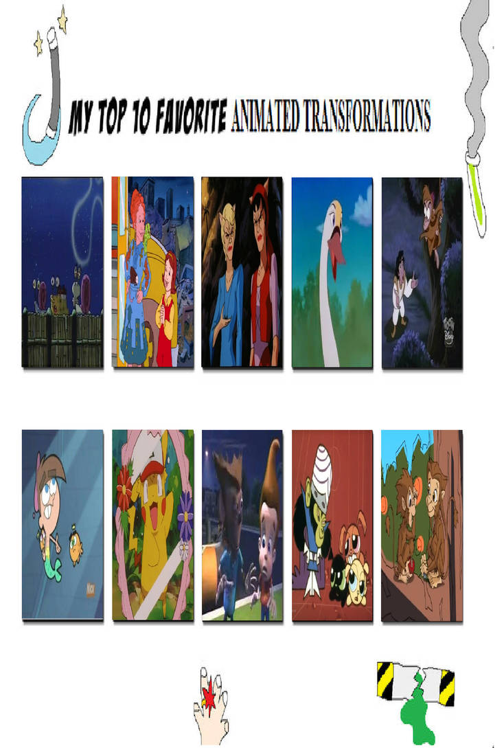 My Top Ten Animated Transformations by Perro2017 on DeviantArt