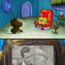 Spongebob watching Suspense