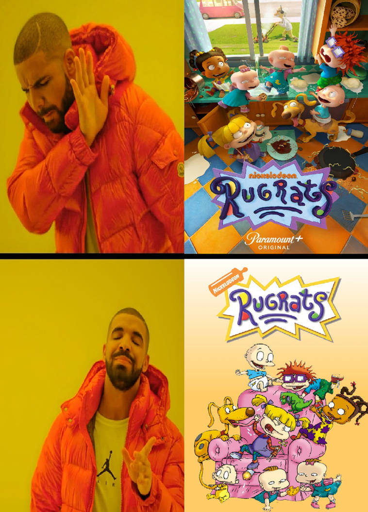 3800 Rugrats Rapper Drake Reaction No 2021 and Yes 1991 Of Rugrats by Perro2017 on DeviantArt