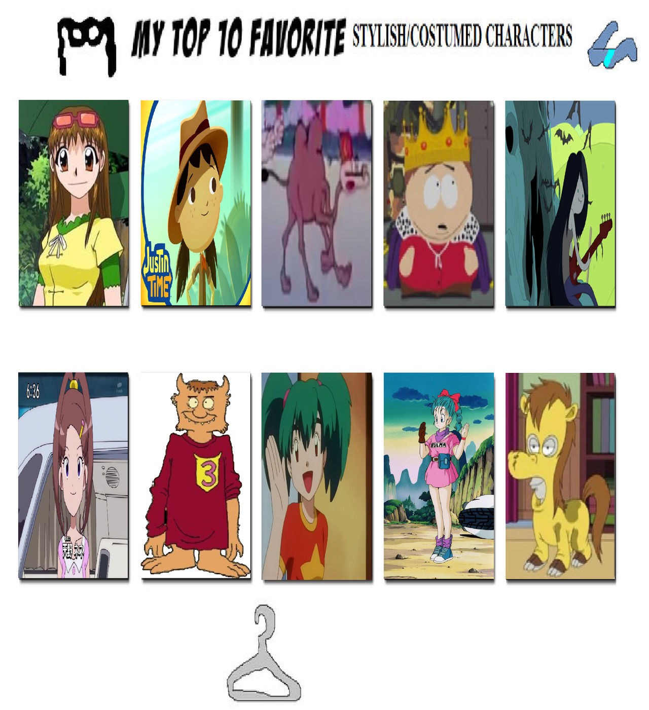 Customed Characters My Top Ten Stylish Costumed Characters by Perro2017 on DeviantArt