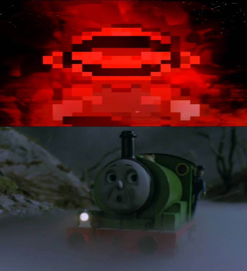 Percy Gets Scared Of Devil Mario (Power Star) by Perro2017 on DeviantArt