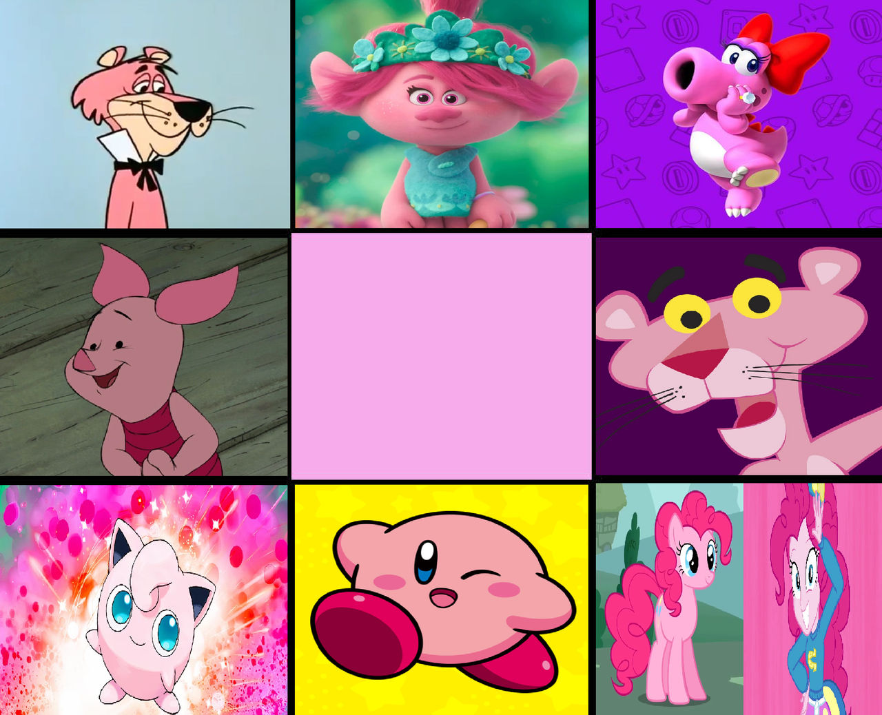 Pink Character Color My favorite Pink Characters by Perro2017 on DeviantArt