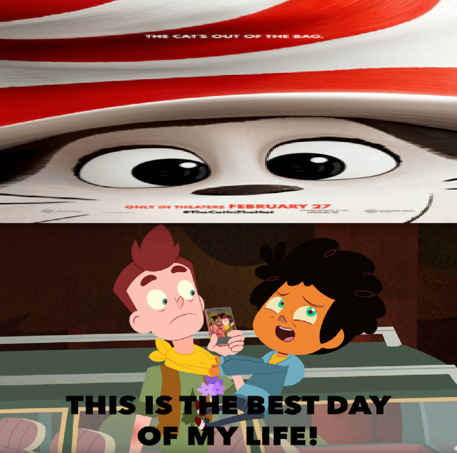 Max gets excited over The Cat in The Hat (2026) by Perro2017 on DeviantArt