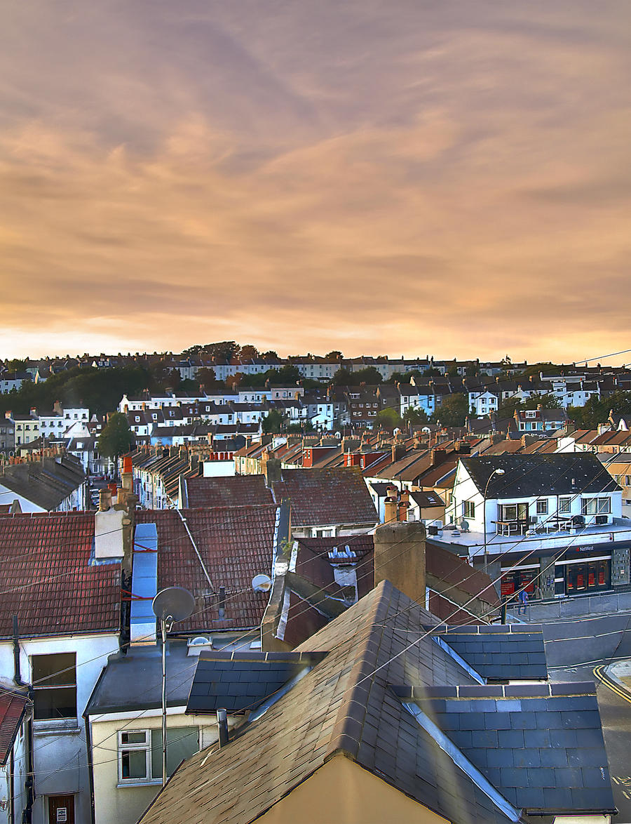 Brighton Skyline HDR Day