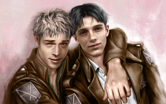 Attack on Titan / 126 Pride Jean and Marco