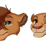 Kopa, Kiara and Kion