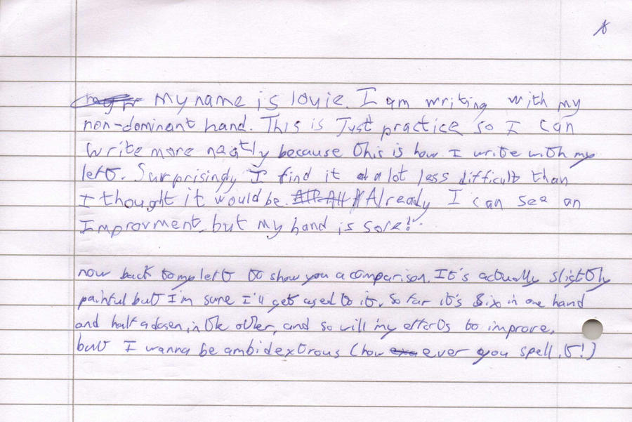 my horrible handwriting by Docta-Amazin on DeviantArt