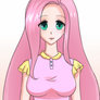 Fluttershy humanized emofuri