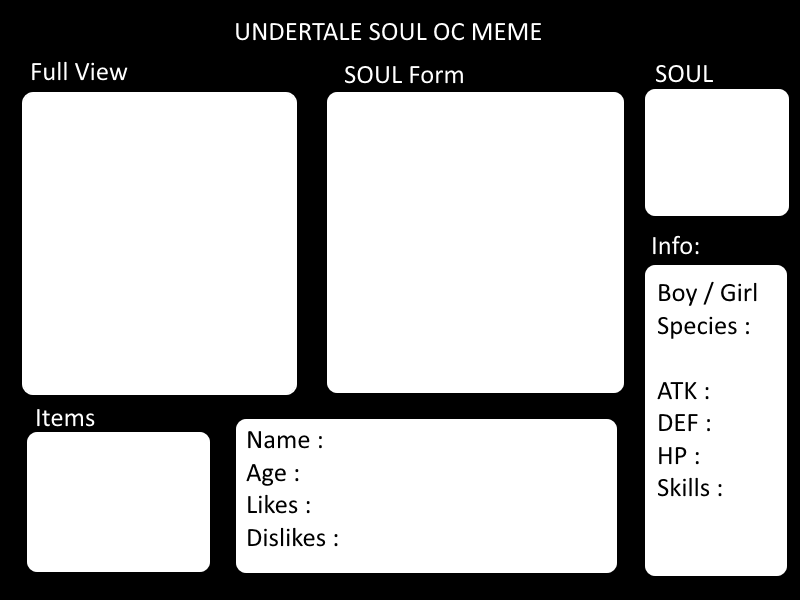 UNDERTALE OC Introduction Meme by PokeDigit626 on DeviantArt