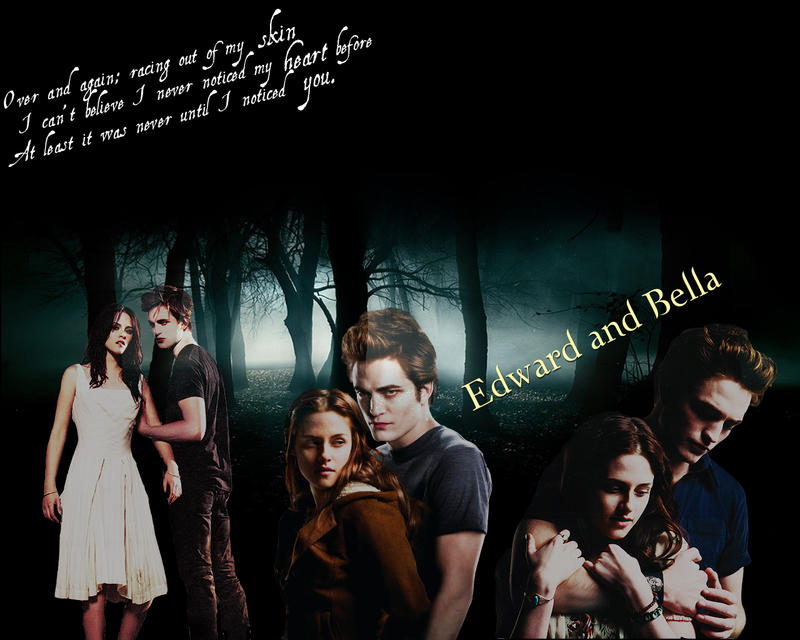 Edward and Bella Wallpaper