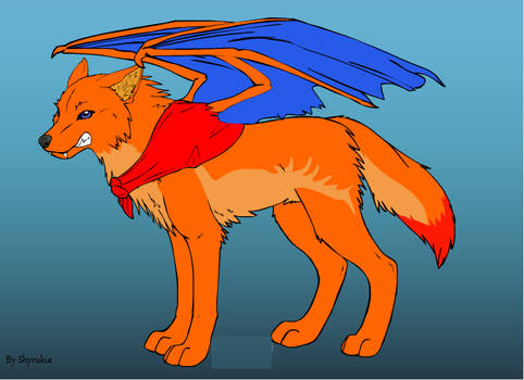 Charizard Wolf Form