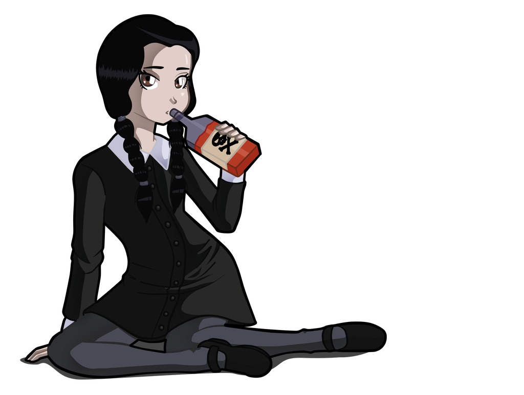 wednesday addams by darkkeferas on DeviantArt
