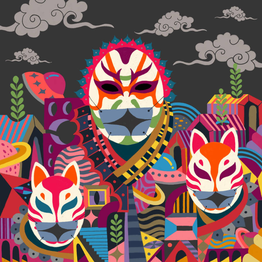 Faces and Mask by 3times3 on DeviantArt