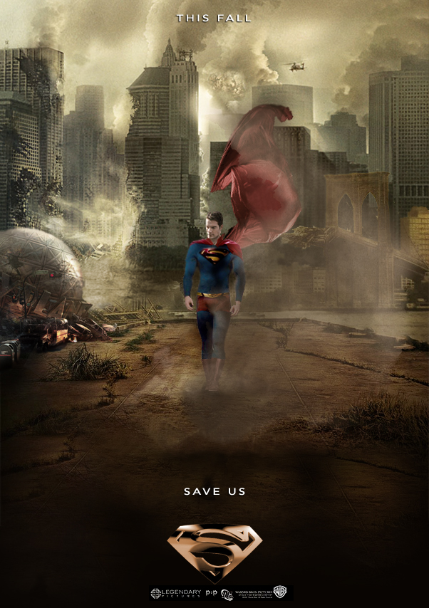 Superman: The Man Of Steel (2009) Poster by AlexTheTetrisFan on DeviantArt