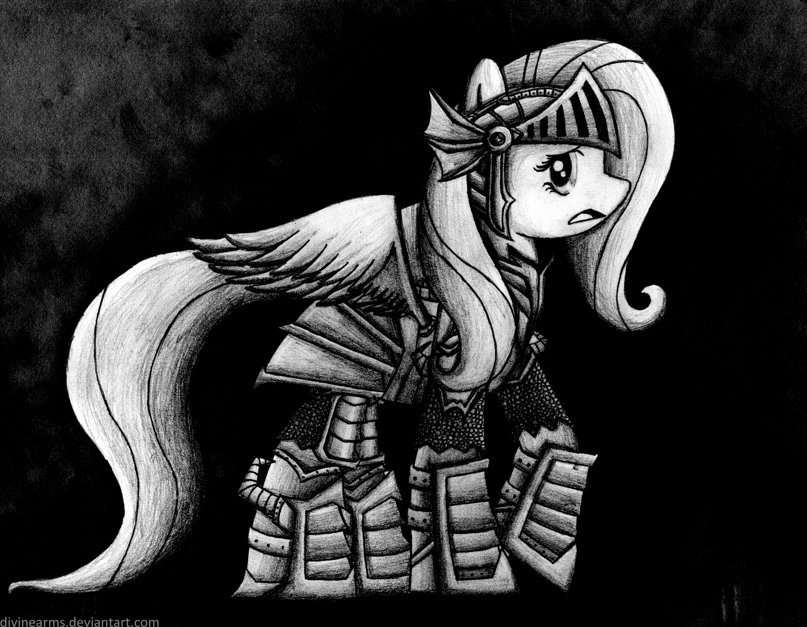 Ponies in Armor - Fluttershy