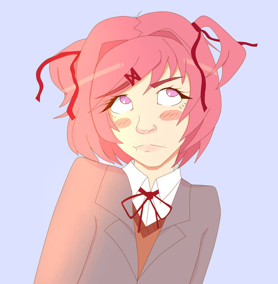 Natsuki Simple natsuki! by nanam-i on DeviantArt