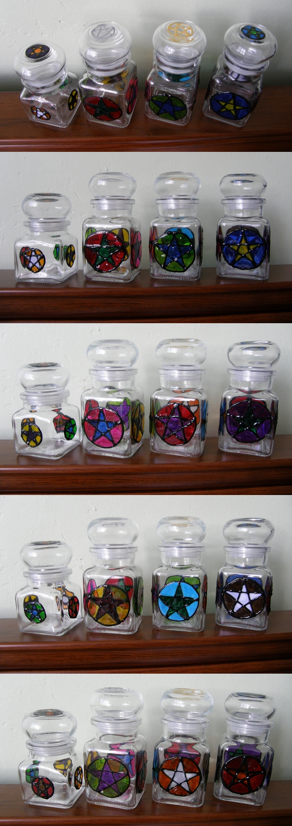 Pentacle Jars