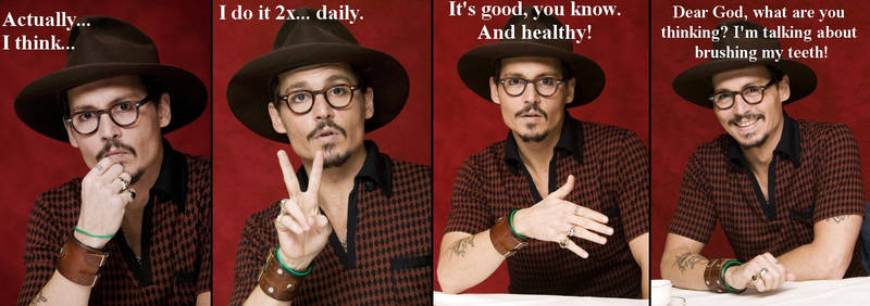 Johnny Depp - 2x and daily