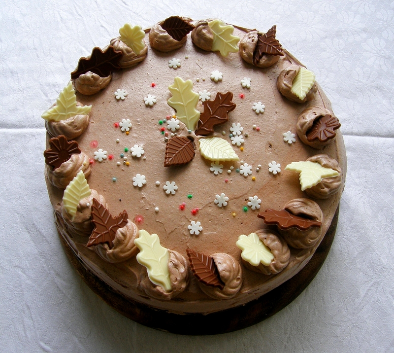 'From Autumn Till Winter' Birthday Cake