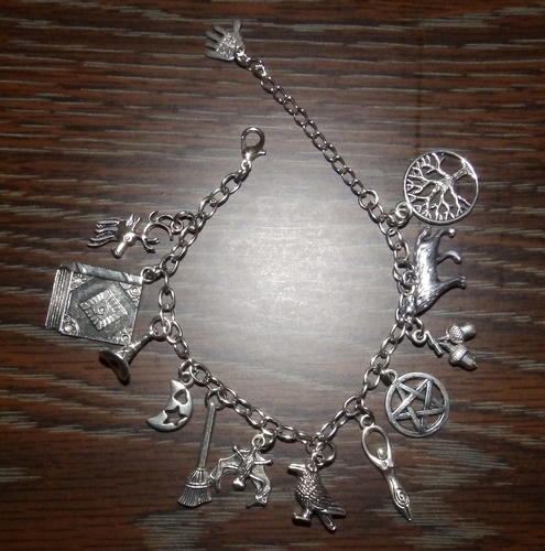 Bracelet with Pendants - Witch