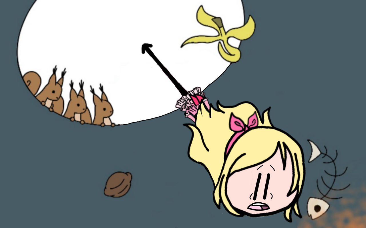 Veruca Drawing Veruca falls into the garbage shute by CappuccinoCream13 on DeviantArt