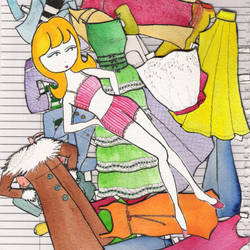 Lucine Paper Doll