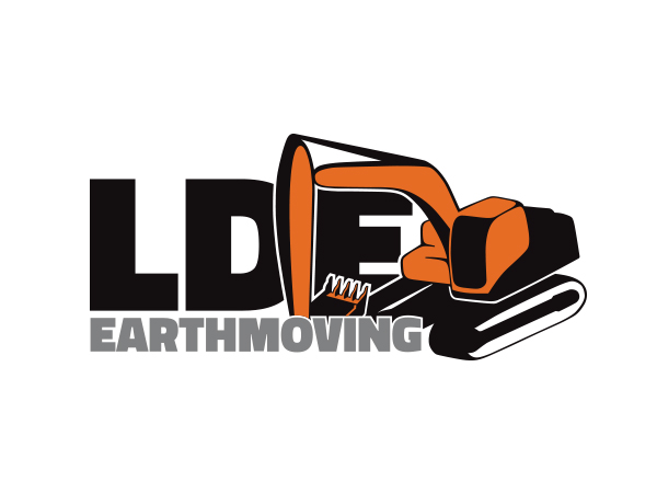 Lde Earthmoving Logo Design By Clearly Creative On Deviantart
