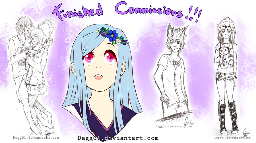 Finished commissions!