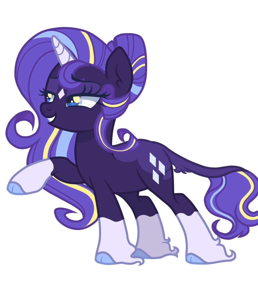 Rarity redesign mlp by stringcheeessse on DeviantArt