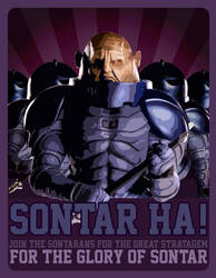 Sontarans say: Sontar Ha