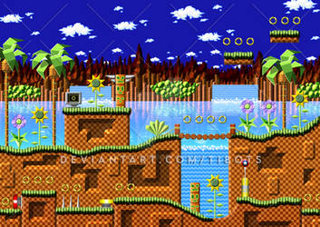 Green Hills from Sonic The Hedgehog 1 (midday)