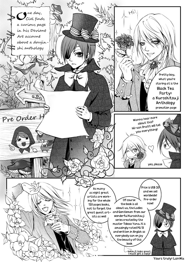 Kuroshitsuji Doujinshi sample by LanWu