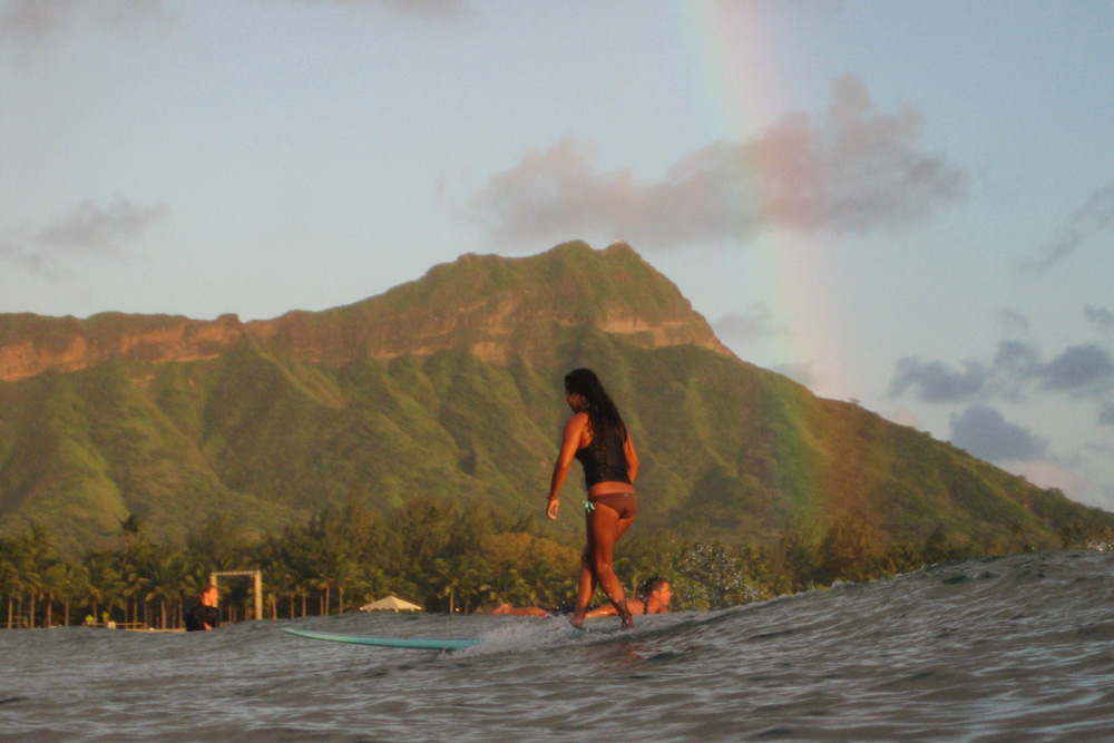 Rainbow Wahine...